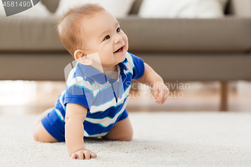 Image of sweet little asian baby boy