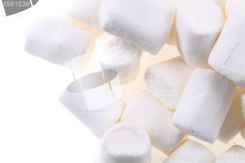 Image of white marschmallow texture