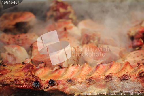 Image of grilled pig meat