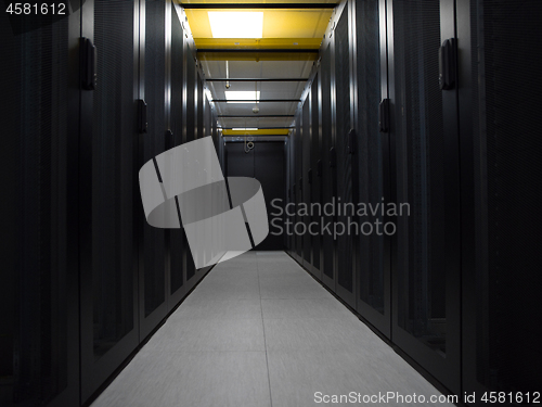 Image of modern server room