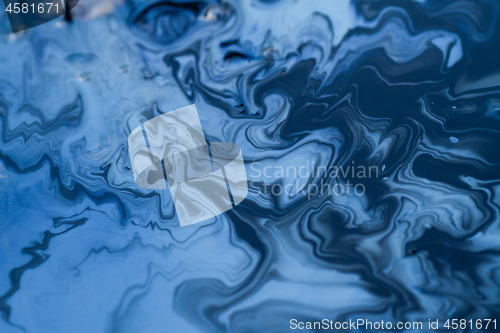 Image of Blue painting abstract