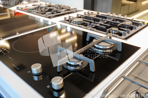 Image of Brand new hybrid gas and electric induction stove