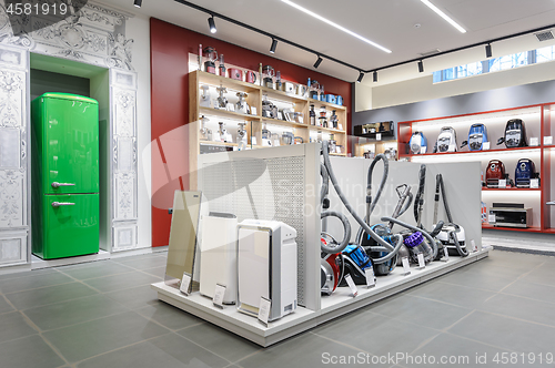 Image of Premium home appliance store interior