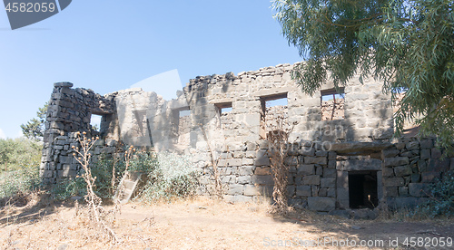 Image of Ruins on Golan heights of Israel