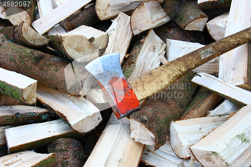 Image of firewood logs