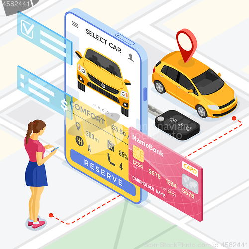 Image of Car Sharing Service Concept