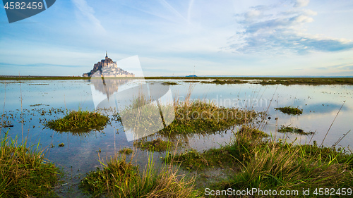 Image of Le Mont-Saint-Michel from the bay