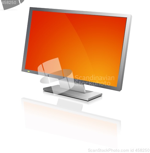 Image of Orange monitor