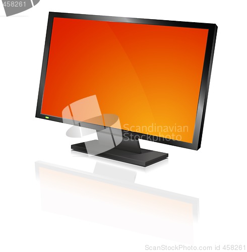 Image of Orange monitor