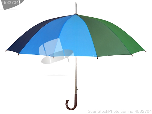 Image of Rainbow umbrella on white