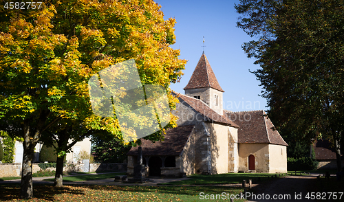 Image of Nohant-Vic village in Berry, France