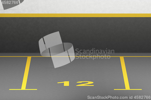 Image of Empty parking space