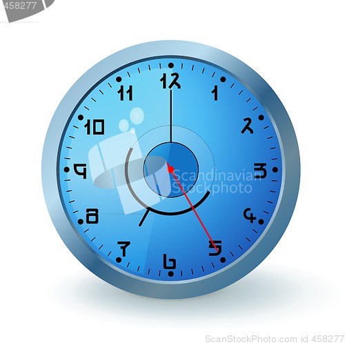 Image of Blue clock