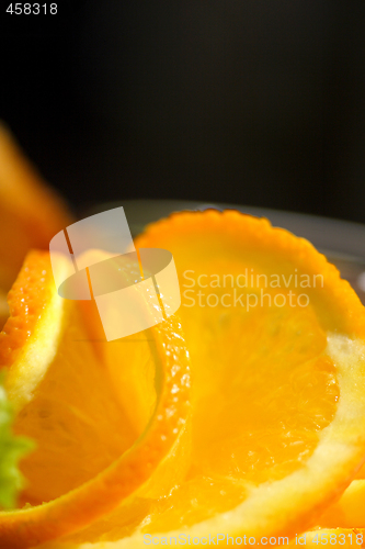 Image of sliced oranges