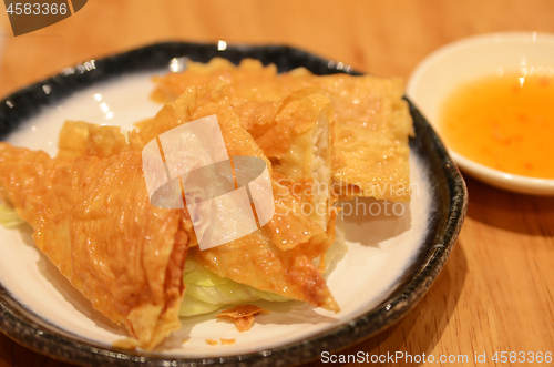 Image of Deep-fried fresh bean curd skin