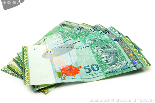 Image of Stack of Malaysia Ringgit