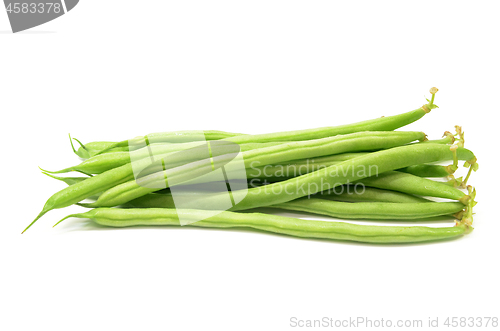 Image of Green french beans isolated