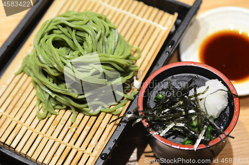 Image of Cold noodles Japanese Soba