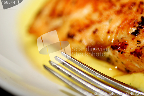 Image of lemon chicken with rice