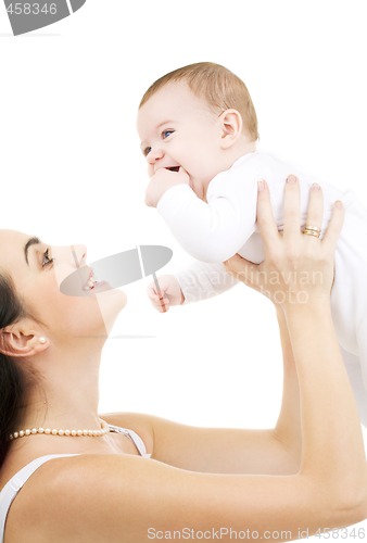 Image of baby and mama