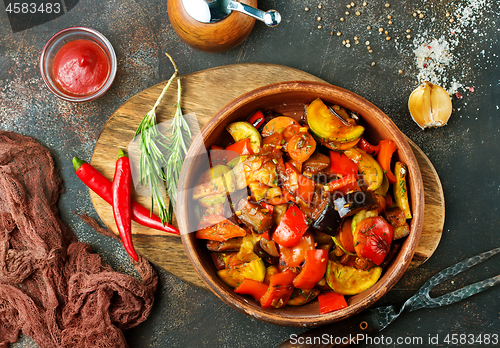 Image of fried vegetables