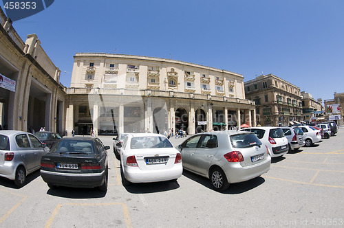 Image of editorial freedom square valletta malta europe