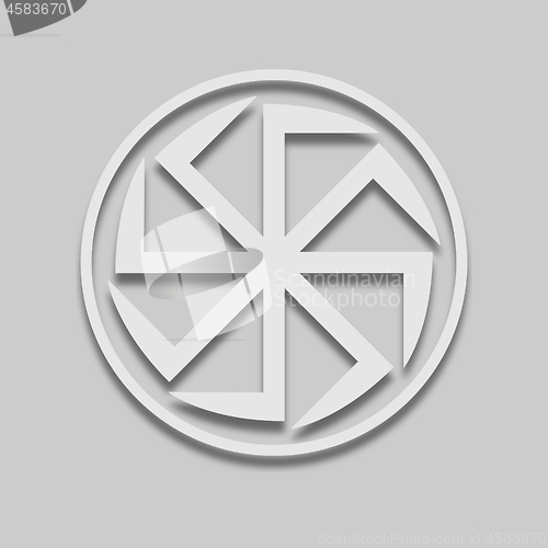 Image of kolovrat slavic sign icon