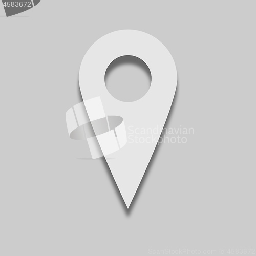 Image of Map pointer icon