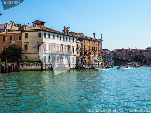 Image of Canal Grande in Venice HDR