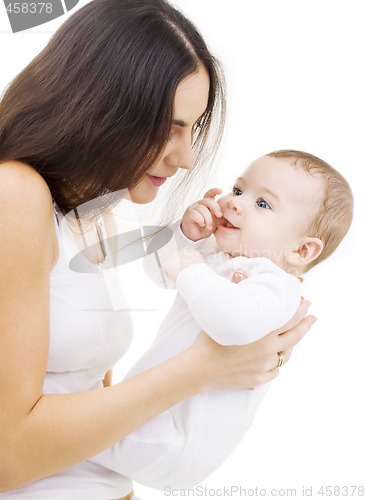 Image of baby and mama