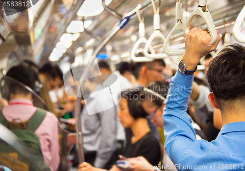 Image of Singapore subway train