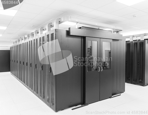 Image of modern server room