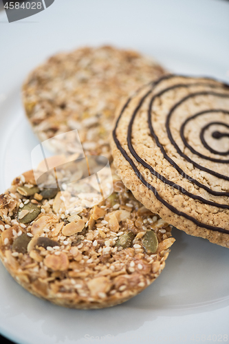 Image of Mixed cookies closeup
