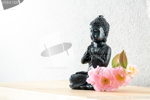 Image of buddha statue sign for peace and wisdom