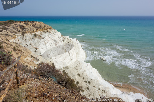 Image of ocean beach at Sicily Italy