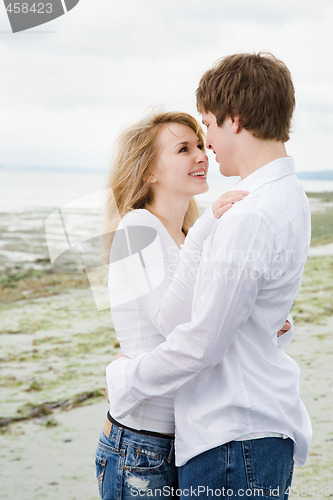 Image of Caucasian couple in love