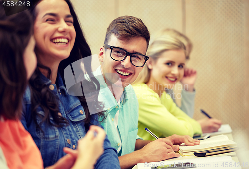 Image of group of students at lecture