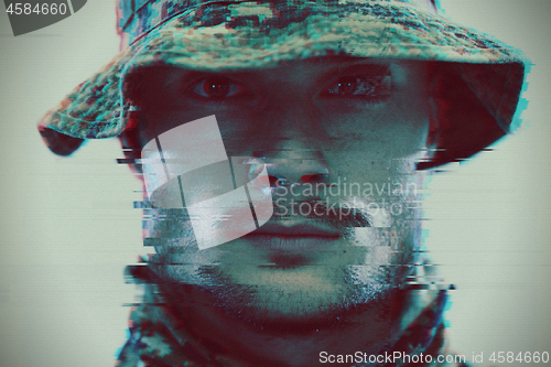 Image of soldier glitch