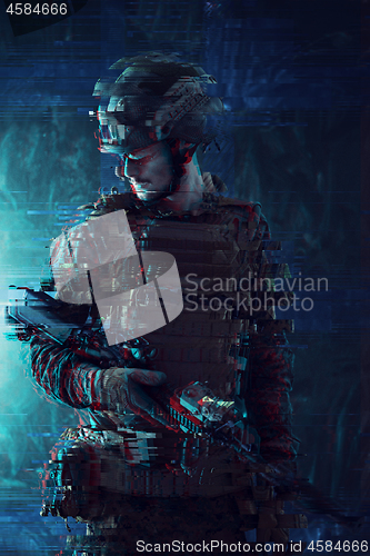 Image of soldier glitch