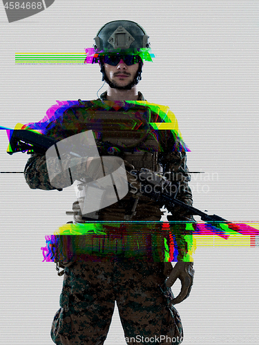 Image of soldier glitch