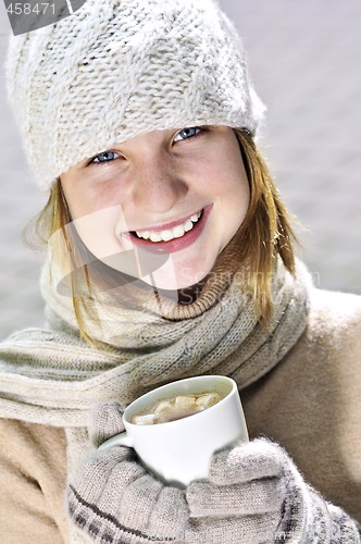 Image of Winter girl