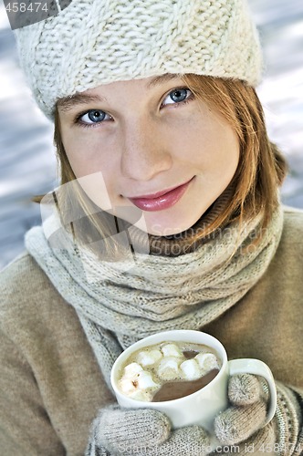 Image of Winter girl