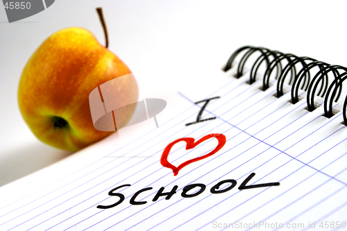 Image of i love school