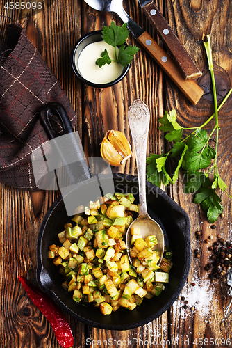 Image of fried zucchini