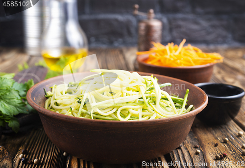 Image of Zucchini noodles 