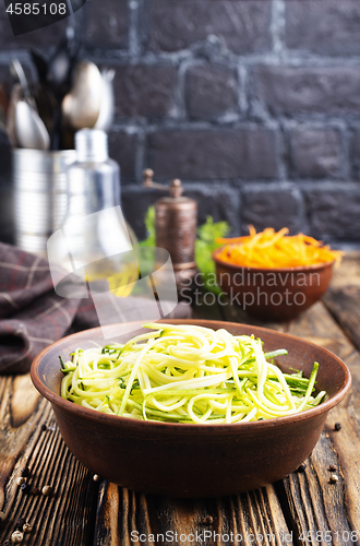 Image of Zucchini noodles 