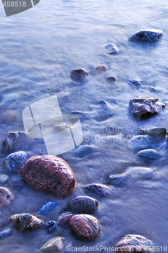 Image of Rocks in water