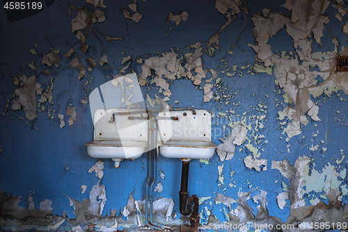 Image of Abandoned room closeup photo