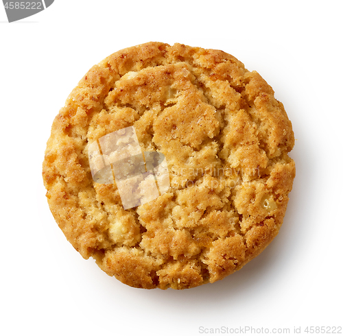 Image of cookie on white background