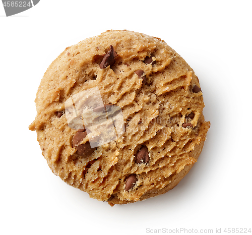 Image of cookie on white background